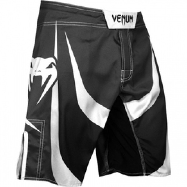 Шорты для MMA Venum Predator Fightshorts Black-White