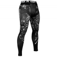 Компрессионные штаны Venum Art Spats Black White