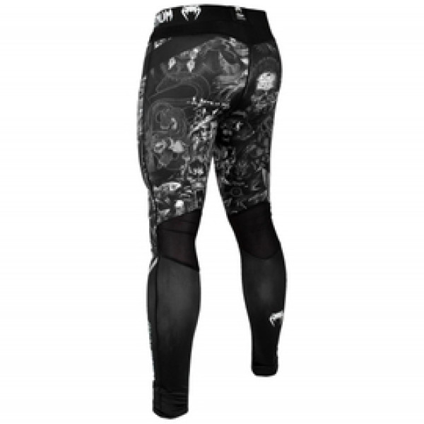Компрессионные штаны Venum Art Spats Black White