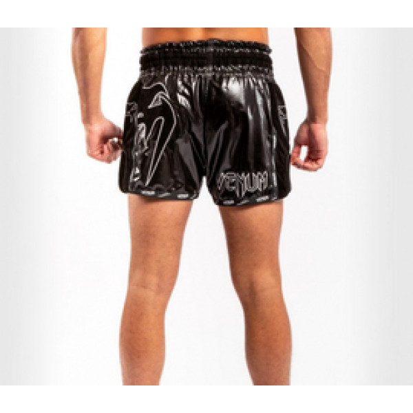 Шорты для тайского бокса Venum Giant Infinite Black Black