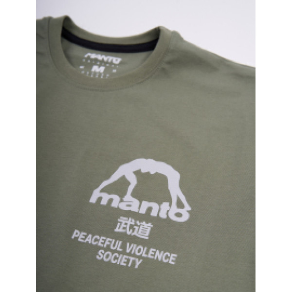 Футболка MANTO T-shirt Society Olive