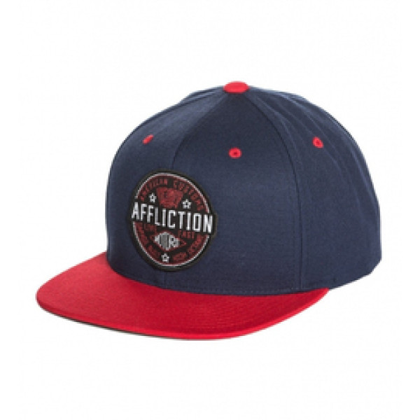 Бейсболка Affliction Garage Built Hat Navy