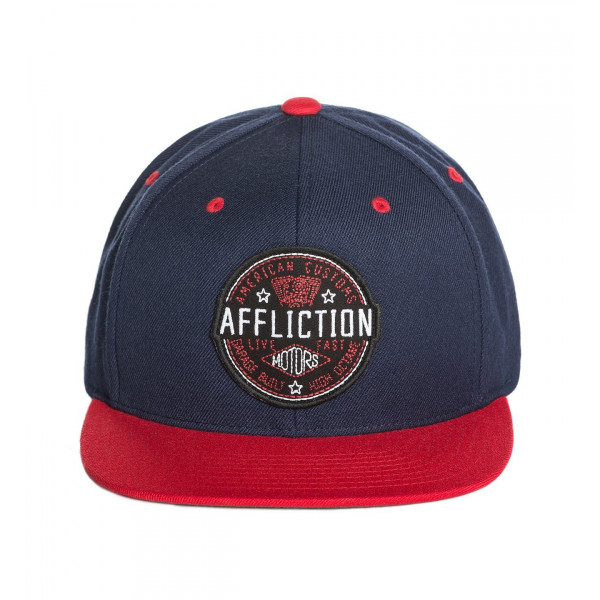 Бейсболка Affliction Garage Built Hat Navy
