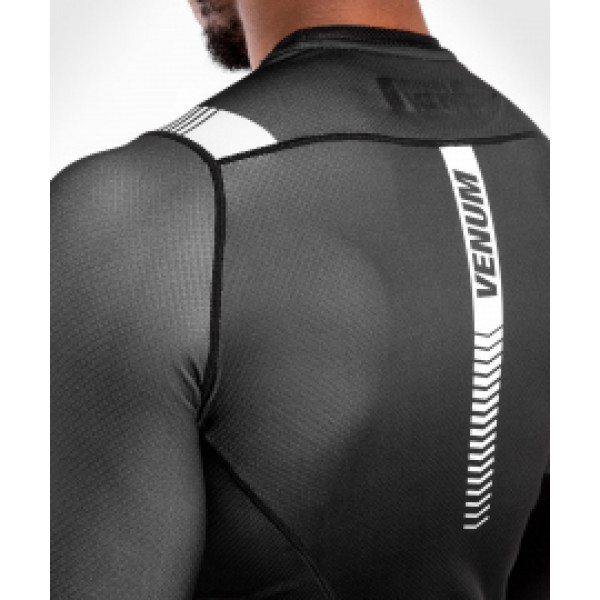 Рашгард Venum Nogi 3.0 Long Sleeves Rashguard Black White