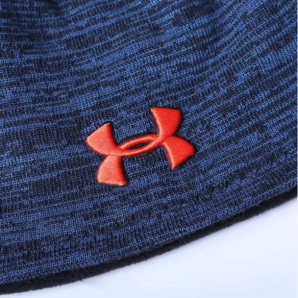 Шапка Under Armour двусторонняя Blue Melange