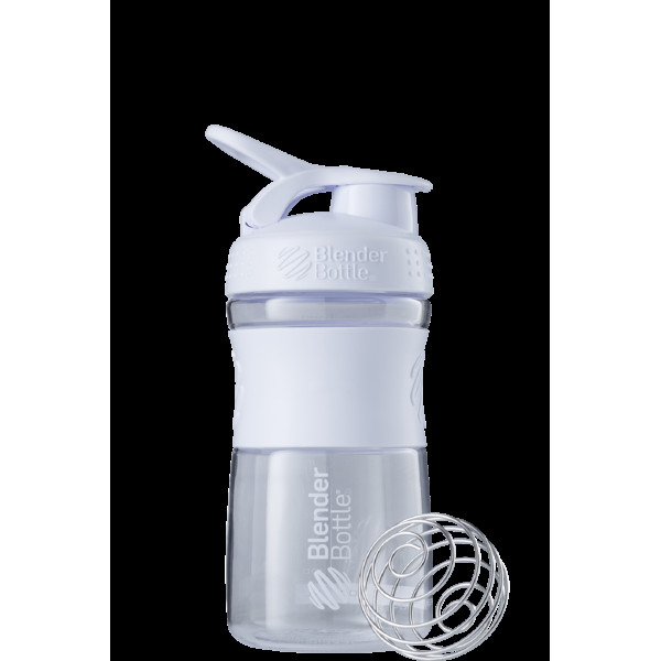 Шейкер спортивний (пляшка) BlenderBottle SportMixer 20oz/590ml White (Original)