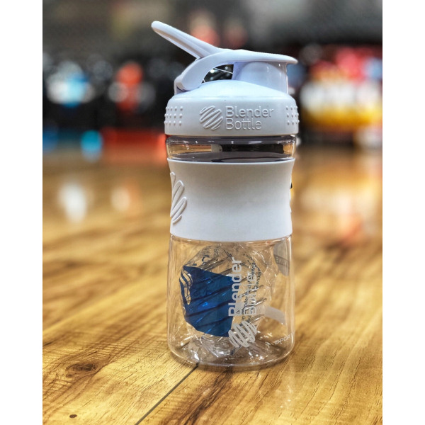Шейкер спортивний (пляшка) BlenderBottle SportMixer 20oz/590ml White (Original)