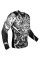 Рашгард Venum Devil Rashguard Long Sleeves White Black