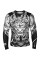 Рашгард Venum Devil Rashguard Long Sleeves White Black