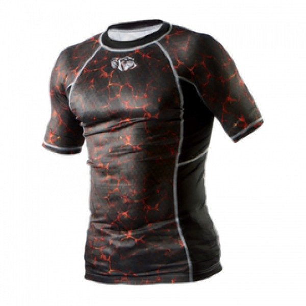 Рашгард Peresvit Immortal Silver Force Rashguard Short Sleeve Lava