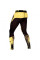 Компрессионные штаны Venum Technical Spats Black Yellow