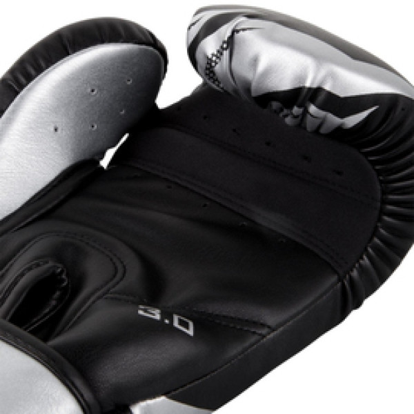 Боксерские перчатки Venum Challenger 3.0 Boxing Gloves Black Silver