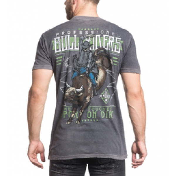 Футболка Affliction PBR Mauney Black