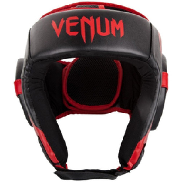 Шлем Venum Challenger Open Face Headgear Black/Red