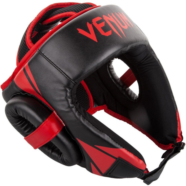 Шлем Venum Challenger Open Face Headgear Black/Red