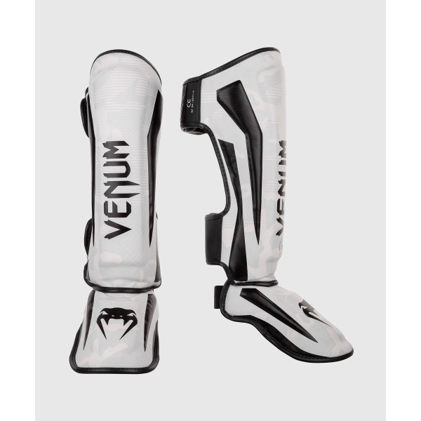 Защита голени Venum Elite Shinguards White Camo