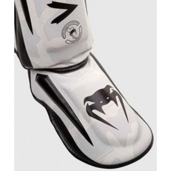 Защита голени Venum Elite Shinguards White Camo