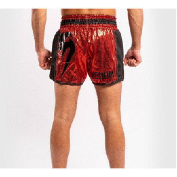 Шорты для тайского бокса Venum Giant Foil Red Black
