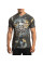 Футболка Affliction AC Wheel House A24335 Biscotti