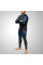Компрессионные штаны Hayabusa Geo Jiu Jitsu Spats Blue