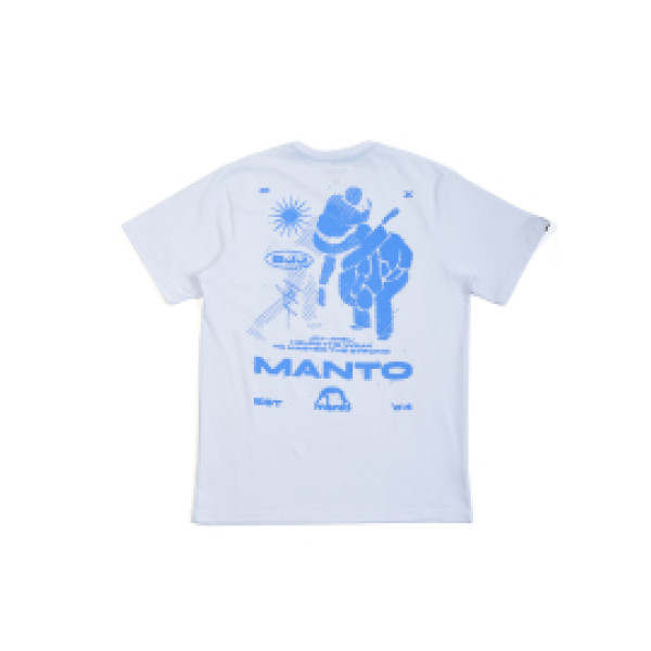 Футболка MANTO T-shirt BJJ Sequence White