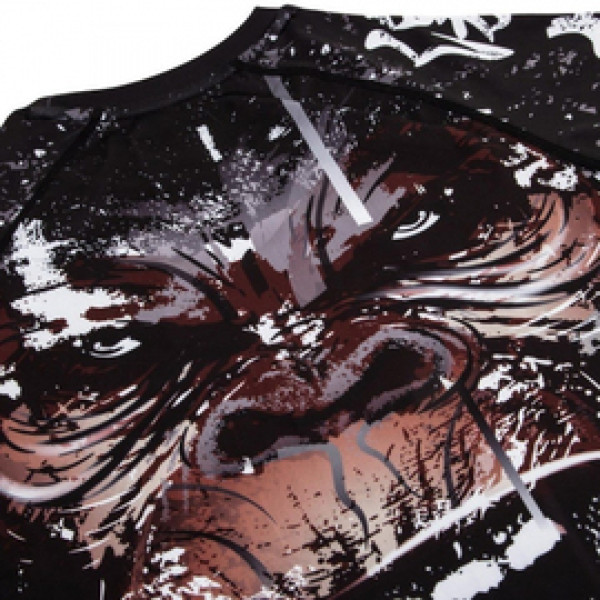 Рашгард Venum Gorilla Rashguard Short Sleeves Black