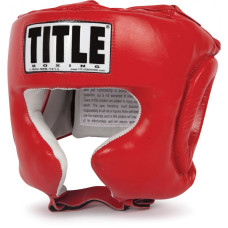 Шлем Title Pro Traditional Training Headgear Red