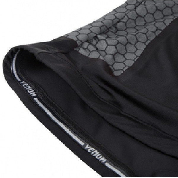 Рашгард Venum Absolute Short Sleeves Black Grey