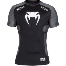 Рашгард Venum Absolute Short Sleeves Black Grey