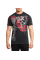 Футболка Affliction Mortal Saints Tee Black Lava Wash