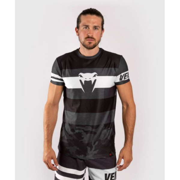 Футболка Venum Bandit Dry Tech T-shirt Black Grey