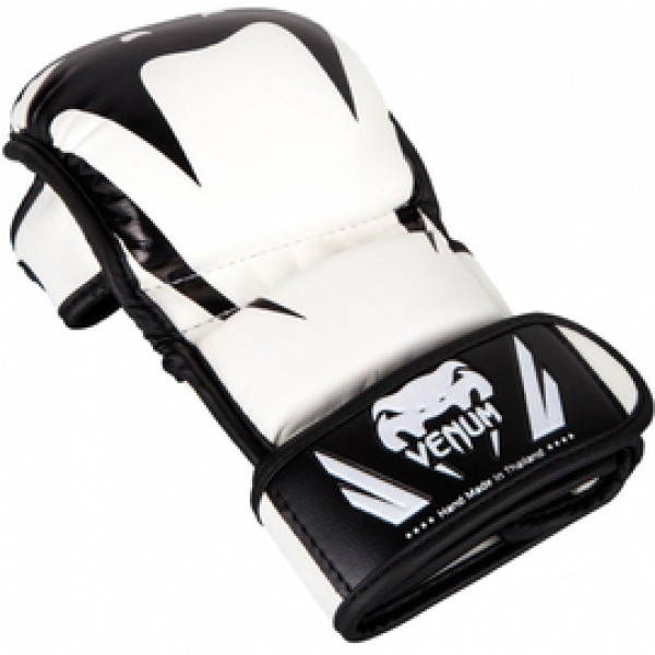 Перчатки Venum Impact Sparring MMA Gloves White Black