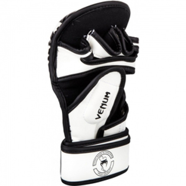 Перчатки Venum Impact Sparring MMA Gloves White Black
