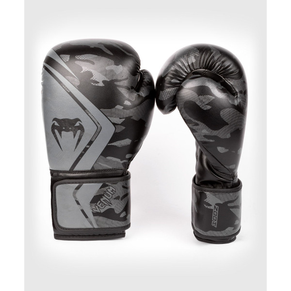 Боксерские перчатки Venum Defender Contender 2.0 Black Black