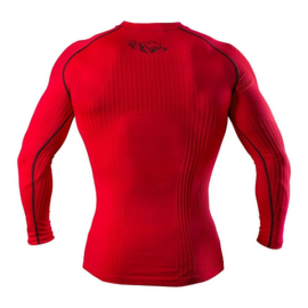 Компрессионная футболка с длинным рукавом Peresvit 3D Performance Rush Compression T-Shirt Red