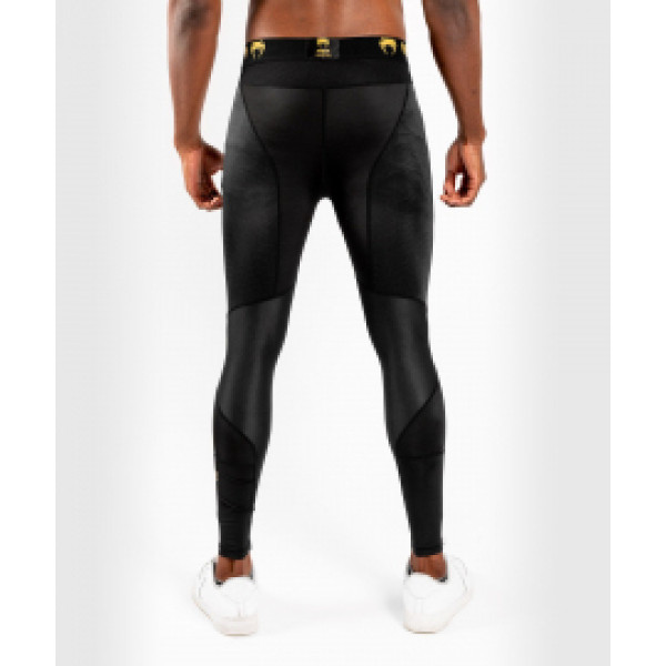 Компрессионные штаны Venum G-Fit Compression Tights Black Gold