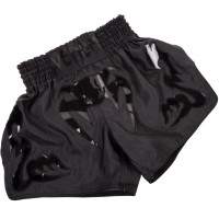 Шорты для тайского бокса Venum Bangkok Inferno Muay Thai Shorts Matte Black