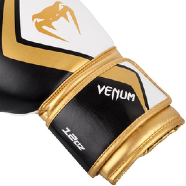 Боксерские перчатки Venum Contender 2.0 Boxing Gloves Black Gold