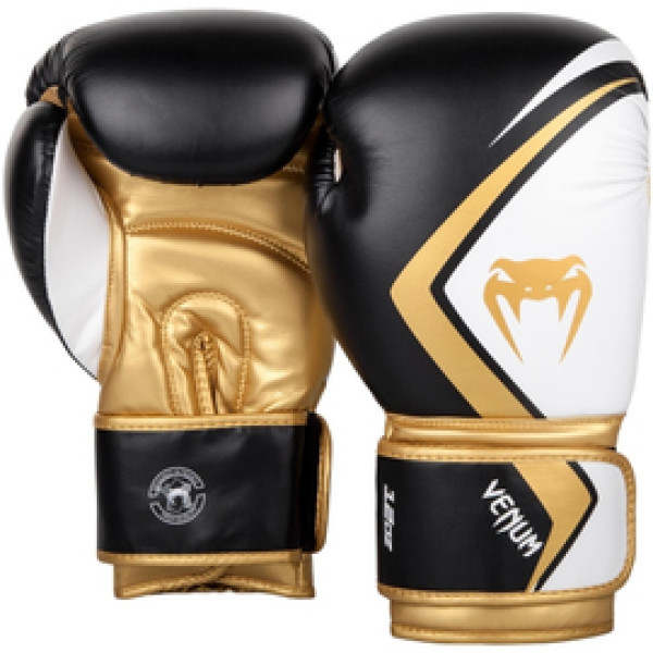 Боксерские перчатки Venum Contender 2.0 Boxing Gloves Black Gold