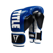 Боксерские перчатки Title Enforcer Heavy Bag Gloves Navy Black