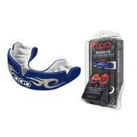Капа OPRO Power-Fit Bling-Urban Series Dark Blue/White (art.002269006)