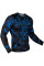 Рашгард Venum Devil Rashguard Long Sleeves Blue Black