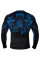 Рашгард Venum Devil Rashguard Long Sleeves Blue Black