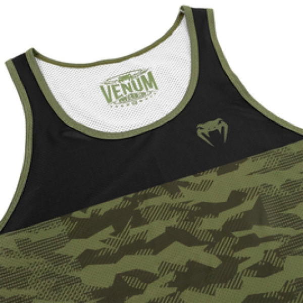 Майка Venum Trooper Tank Top Forest Camo Black