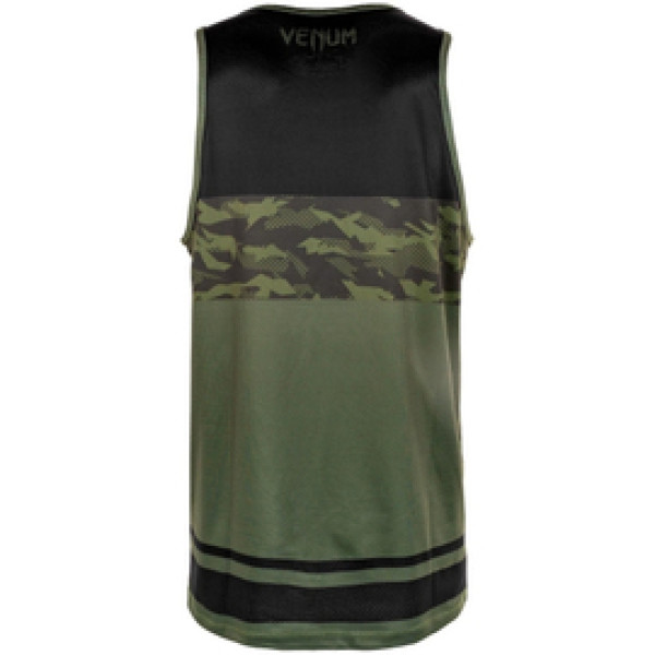 Майка Venum Trooper Tank Top Forest Camo Black