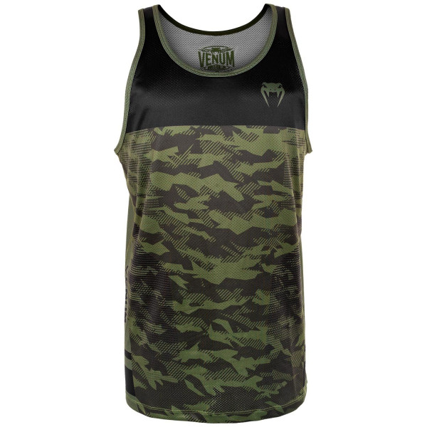 Майка Venum Trooper Tank Top Forest Camo Black