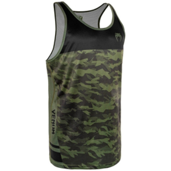 Майка Venum Trooper Tank Top Forest Camo Black