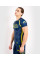 Рашгард Venum Origins Rashguard Short Sleeves Loma Edition Blue Yellow