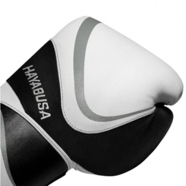 Боксерские перчатки Hayabusa H5 Boxing Gloves White Grey