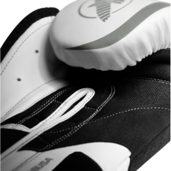 Боксерские перчатки Hayabusa H5 Boxing Gloves White Grey